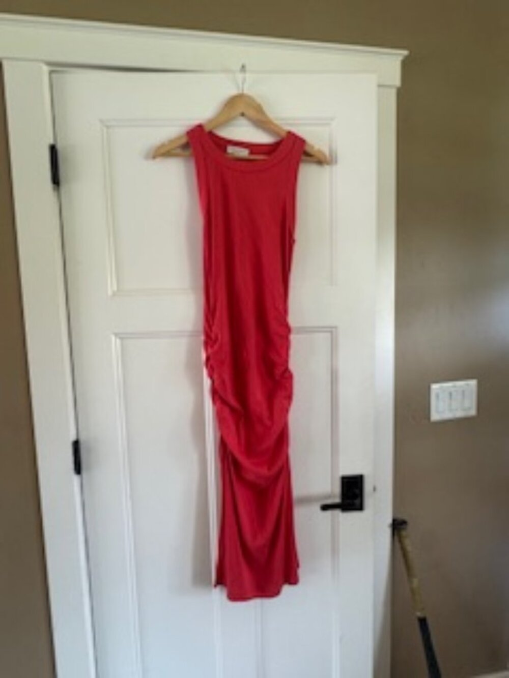 Ribbed maxi dress